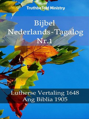cover image of Bijbel Nederlands-Tagalog Nr.1